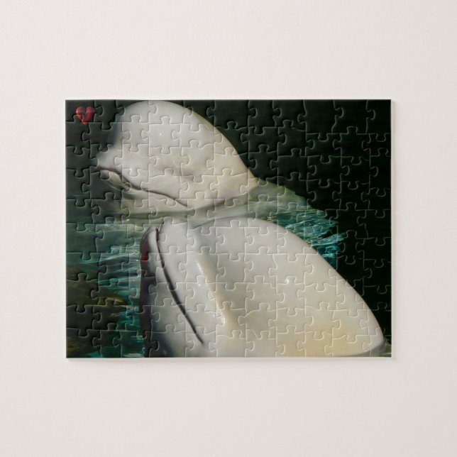 Puzzle Ballena Beluga Alaska (Horizontal)