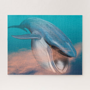 Puzzle Ballena con barbas