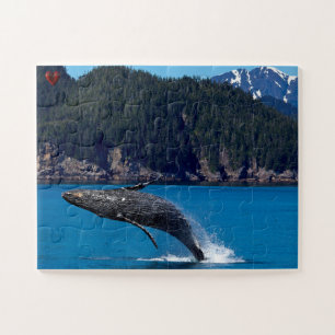 Puzzle Ballena jorobada Alaska