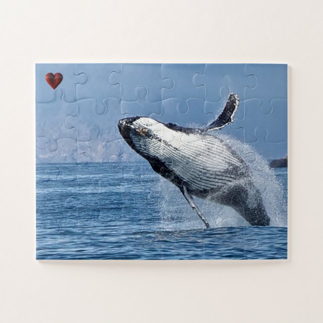 Puzzle Ballena jorobada Alaska (Horizontal)