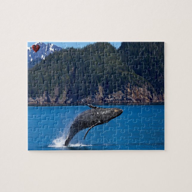 Puzzle Ballena jorobada Alaska (Horizontal)