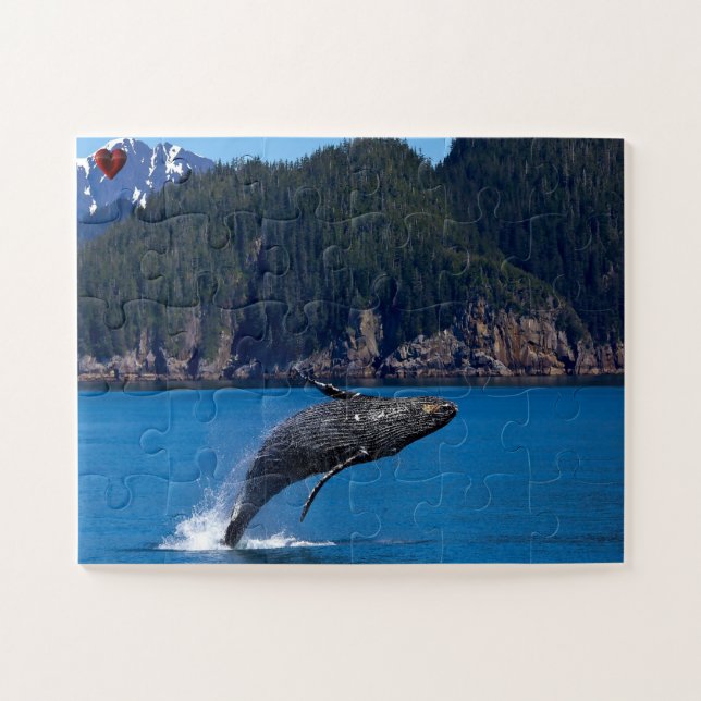 Puzzle Ballena jorobada Alaska (Horizontal)