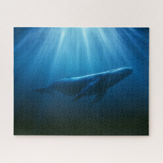 Puzzle Ballena jorobada submarina