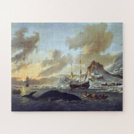 Puzzle Balleneros holandeses Spitsbergen Abraham Storck 1