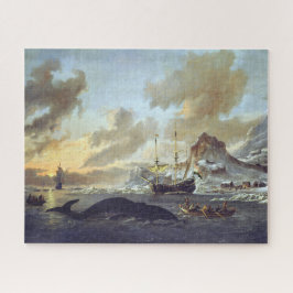 Puzzle Balleneros holandeses Spitsbergen Abraham Storck 1