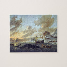 Puzzle Balleneros holandeses Spitsbergen Abraham Storck 1