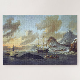 Puzzle Balleneros holandeses Spitsbergen Abraham Storck 1