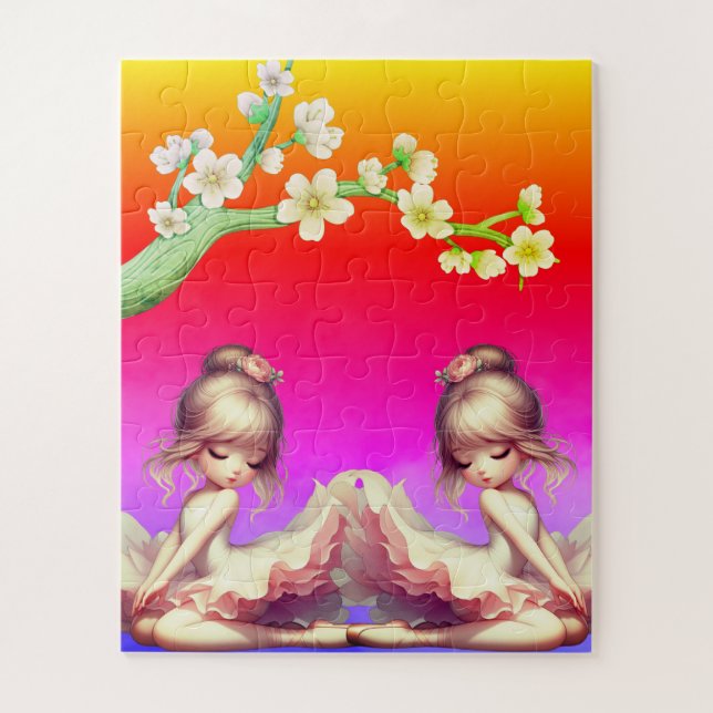 Puzzle Ballerina Dancers (Vertical)