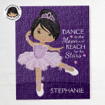 Puzzle Ballerina multicultural<br><div class="desc">Personalice el rompecabezas de Ballerina Multicultural. Por favor,  revisa más de mis regalos personalizados de Ballerina.</div>