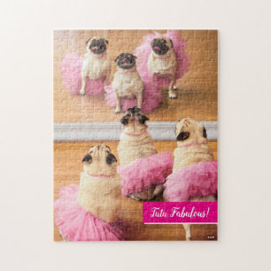 Puzzle Ballerina Pugs En Tutus