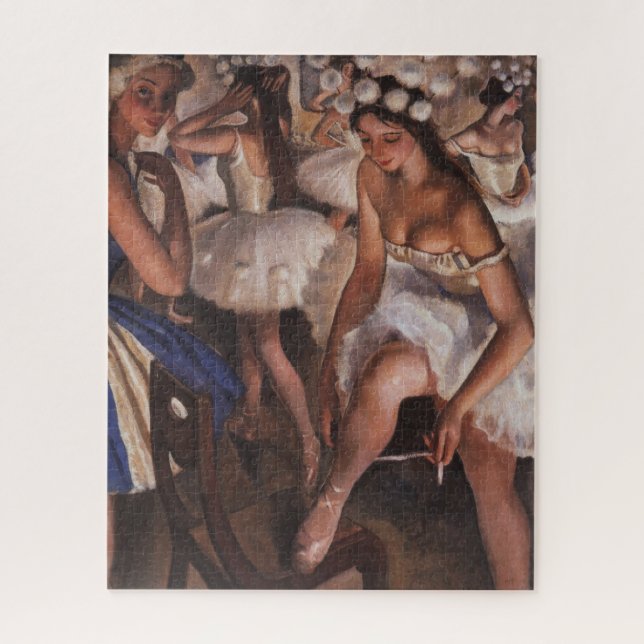 Puzzle Ballerinas en el Vestido (por Serebriakova) (Vertical)