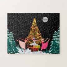 Ballerinas navidades En Nieve