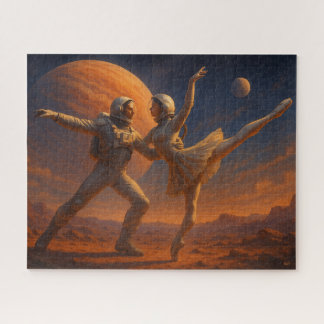 Puzzle Ballet astronauta en planeta extranjero