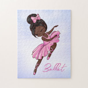 Puzzle Ballet ballet rosado de balanza norteamericana afr