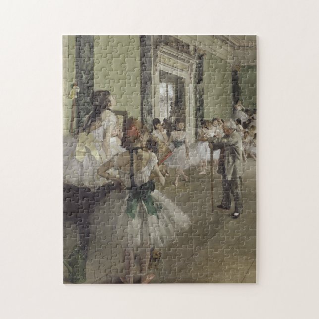 Puzzle Ballet Clase Danza - Pintura Edgar Degas (Vertical)