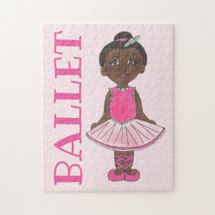 Puzzle BALLET Pink Tutu Ballerina Chica Dance Recital