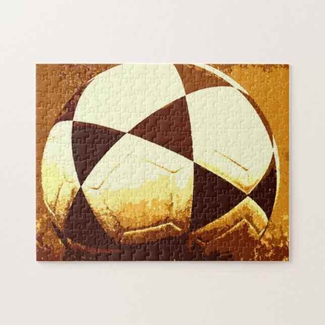 Puzzle Balón de fútbol - Fútbol popular arte deportivo mu (Horizontal)