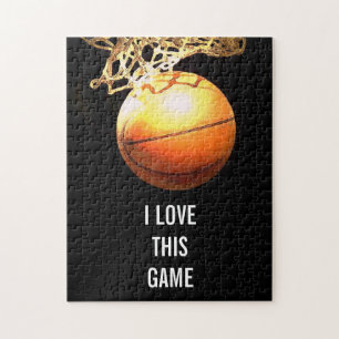 Puzzle Baloncesto - Arte de Ilustracion deportivo