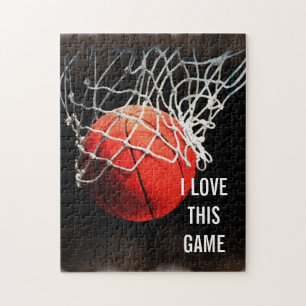Puzzle Baloncesto - Arte de Ilustracion deportivo