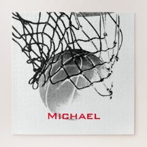 Baloncesto blanco y negro agrega tu nombre