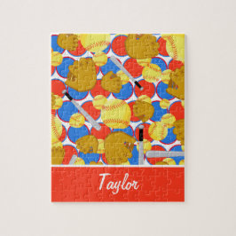 Puzzle Baloncesto colorido