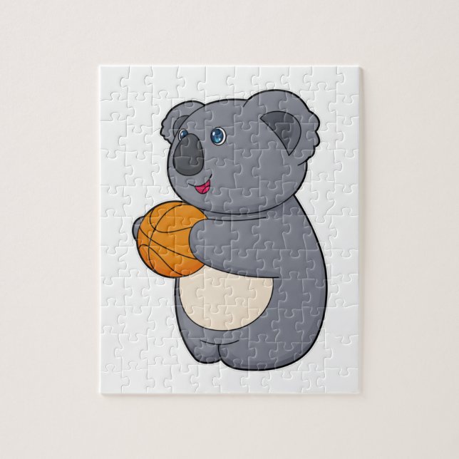 Puzzle Baloncesto de Koala (Vertical)