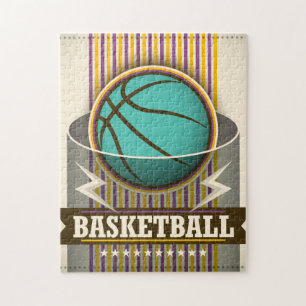 Puzzle Baloncesto Deporte Juego de pelotas Guay