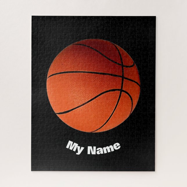 Puzzle Baloncesto Su Nombre (Vertical)