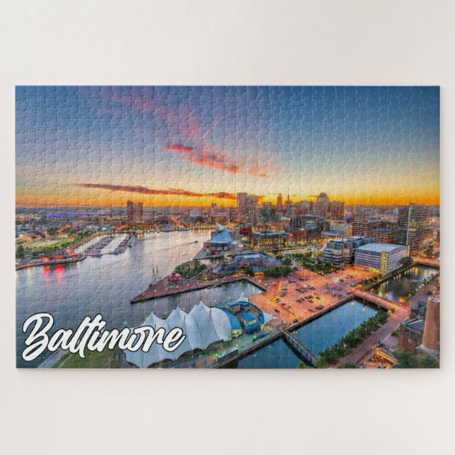 Puzzle Baltimore, Maryland, Estados Unidos (Horizontal)