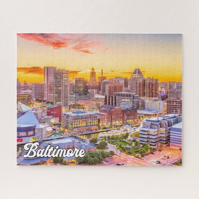 Puzzle Baltimore, Maryland, Estados Unidos (Horizontal)