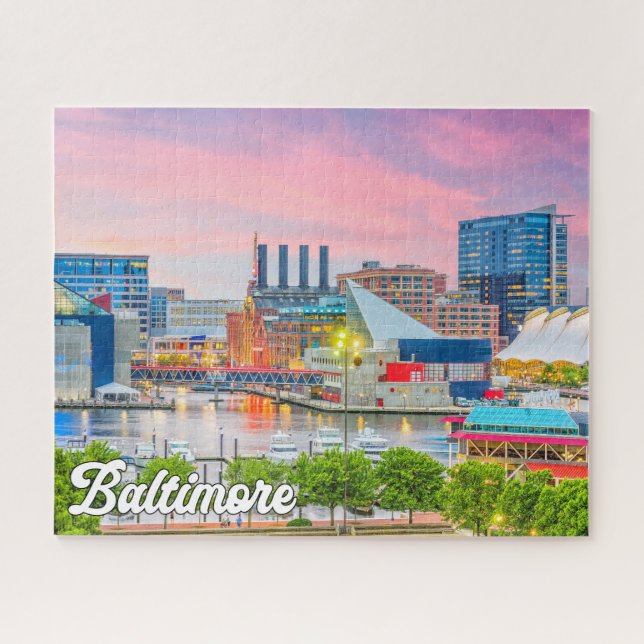 Puzzle Baltimore, Maryland, Estados Unidos (Horizontal)