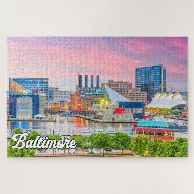 Puzzle Baltimore, Maryland, Estados Unidos (Horizontal)