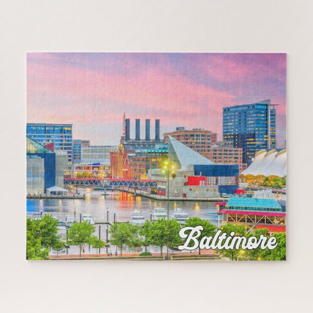 Puzzle Baltimore, Maryland, Estados Unidos (Horizontal)