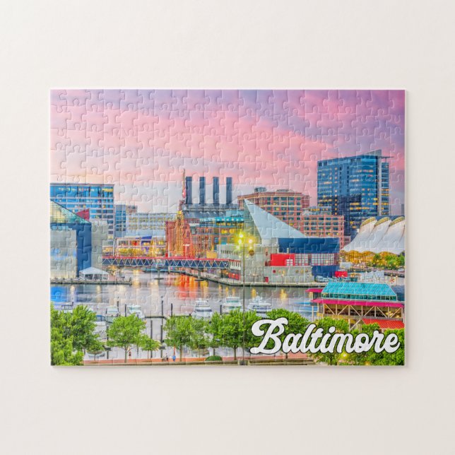 Puzzle Baltimore, Maryland, Estados Unidos (Horizontal)