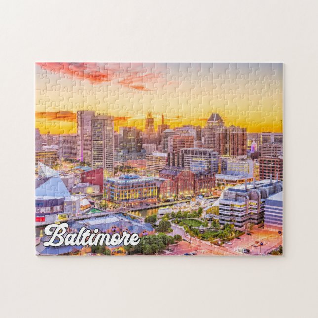Puzzle Baltimore, Maryland, Estados Unidos (Horizontal)
