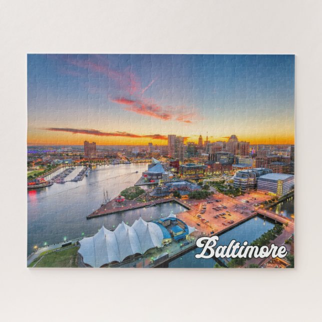 Puzzle Baltimore, Maryland, Estados Unidos (Horizontal)