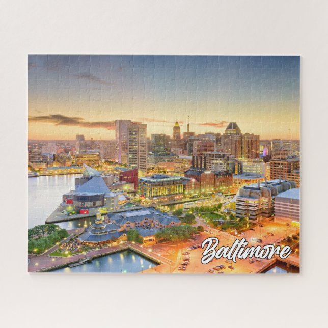 Puzzle Baltimore, Maryland, Estados Unidos (Horizontal)