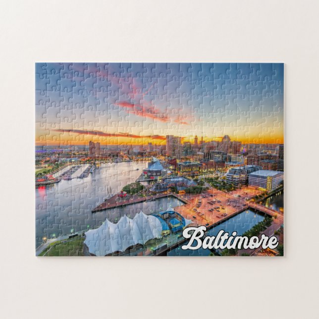 Puzzle Baltimore, Maryland, Estados Unidos (Horizontal)