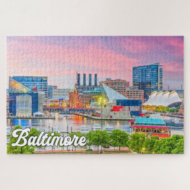 Puzzle Baltimore, Maryland, Estados Unidos (Horizontal)