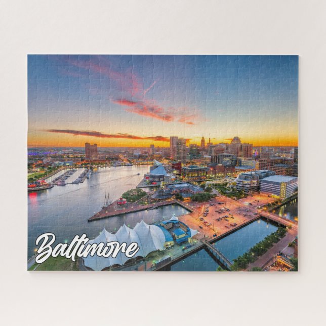 Puzzle Baltimore, Maryland, Estados Unidos (Horizontal)