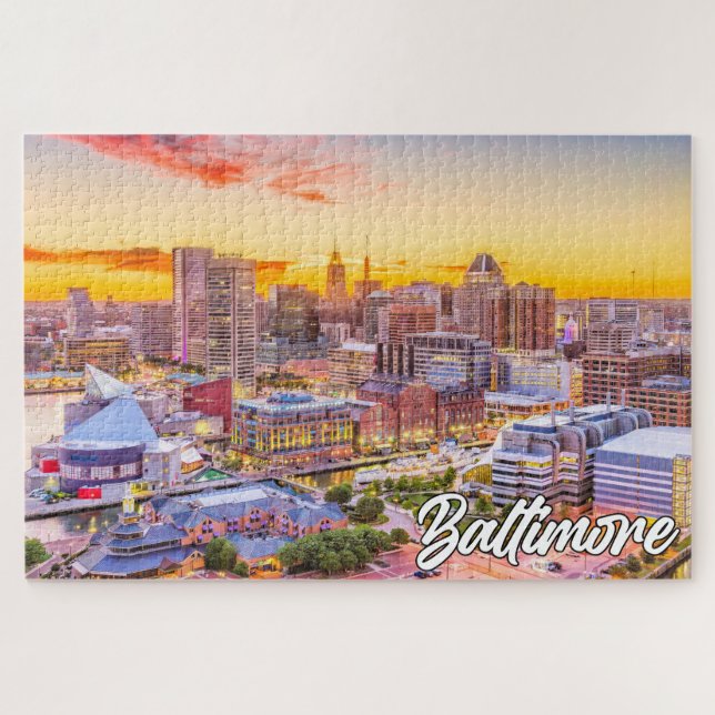 Puzzle Baltimore, Maryland, Estados Unidos (Horizontal)