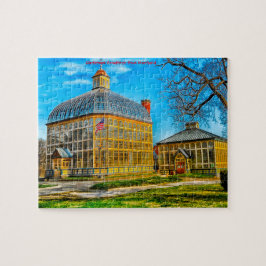 Puzzle Baltimore Rollins Conservatory Maryland. Jigsaw Pu
