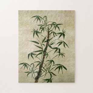 Puzzle Bambú oriental vintage 1