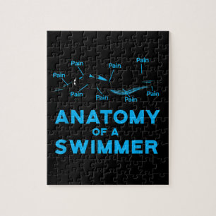 Puzzle Bañador Regalos Anatomía De Un Nadador