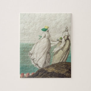 Puzzle Bañando el lugar, de la "galería de la moda", 1797