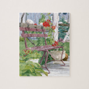 Puzzle Banco del paisaje