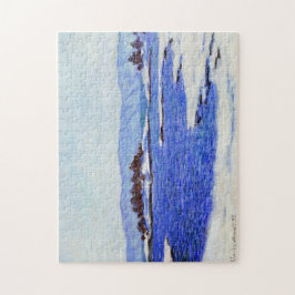 Puzzle Bancos del fiordo de la Bella Artes Christiania Mo