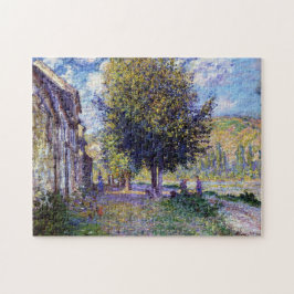 Puzzle Bancos del Sena en el Bella Artes Lavacourt Monet