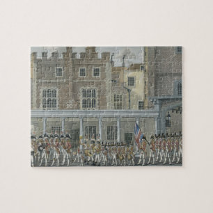 Puzzle Banda militar en el palacio de San Jaime, tarde