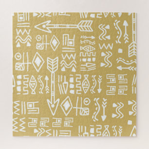 Puzzle Bandas tribales africanas: el egipcio bohemio sin 